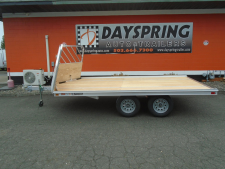 New 2025 ALCOM 101X14 Snowmobile Trailer