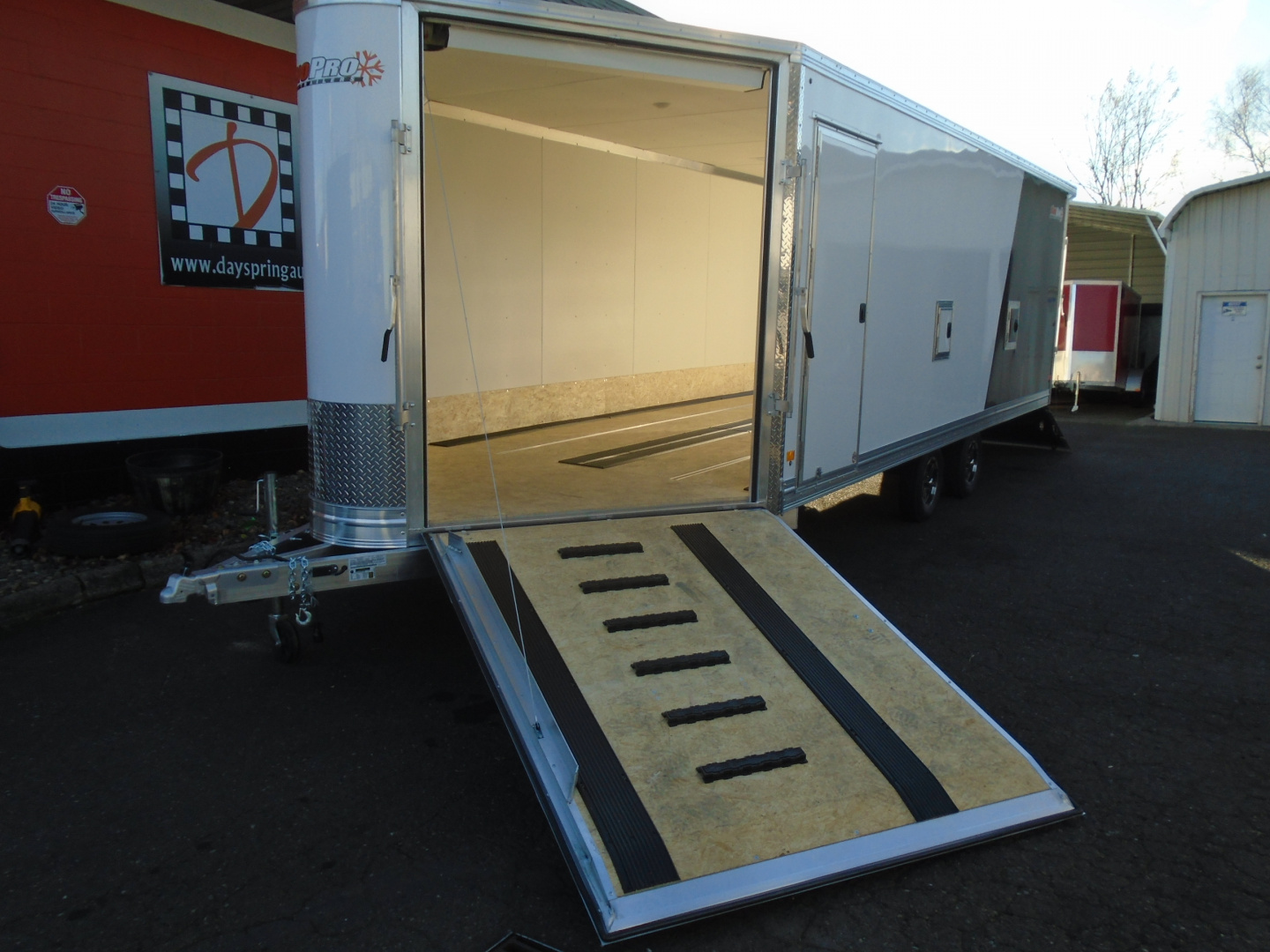 New 2025 SnoPro Trailers 101X22 Snowmobile Trailer