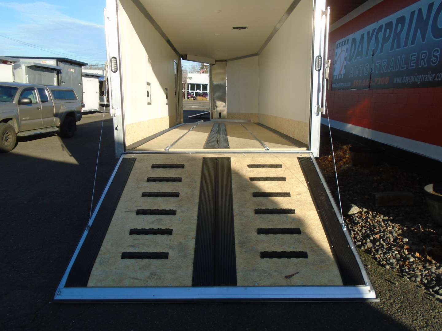 New 2025 SnoPro Trailers 101X22 Snowmobile Trailer