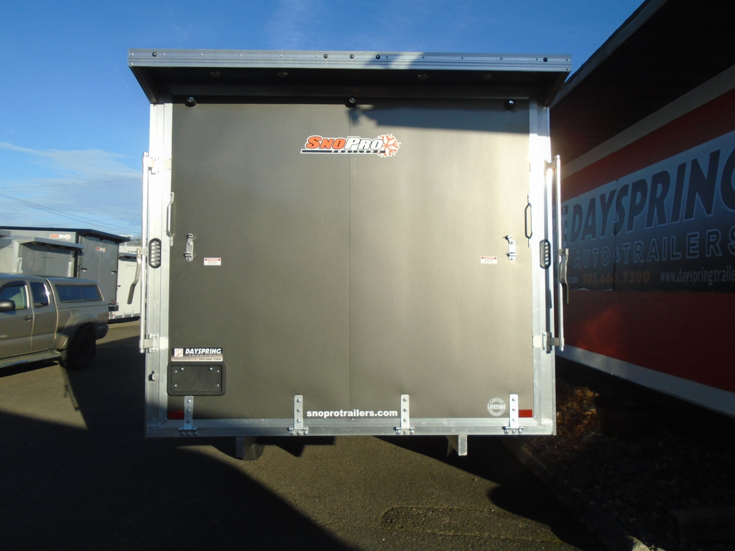 New 2025 SnoPro Trailers 101X22 Snowmobile Trailer