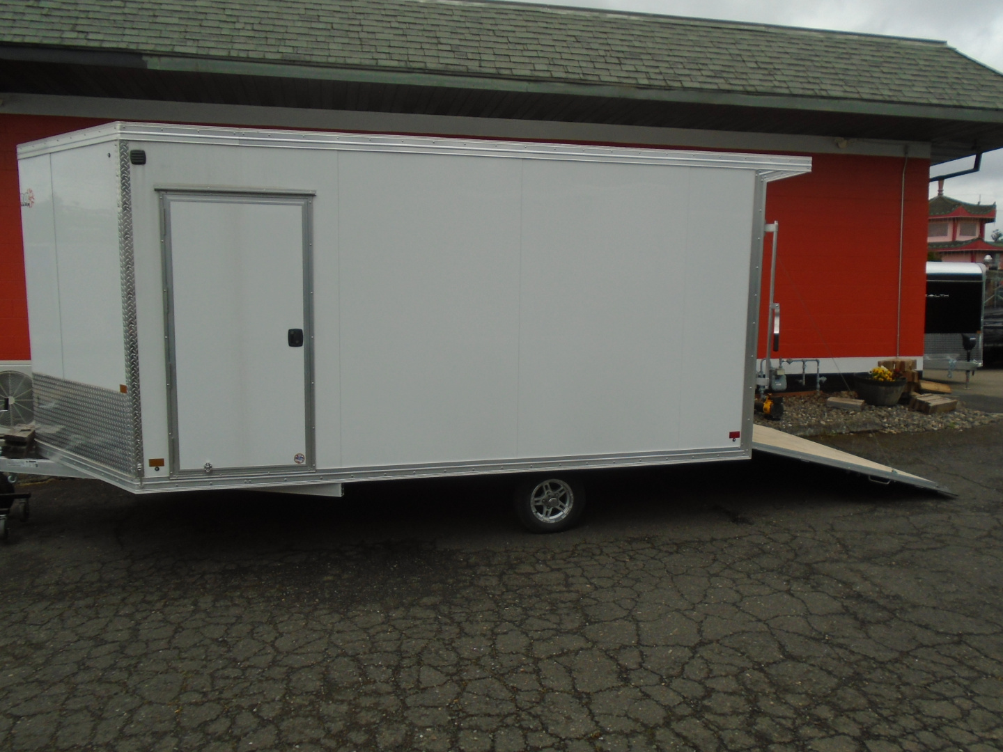 New 2024 SnoPro Trailers 101X14 3.0 HYBRID Snowmobile Trailer