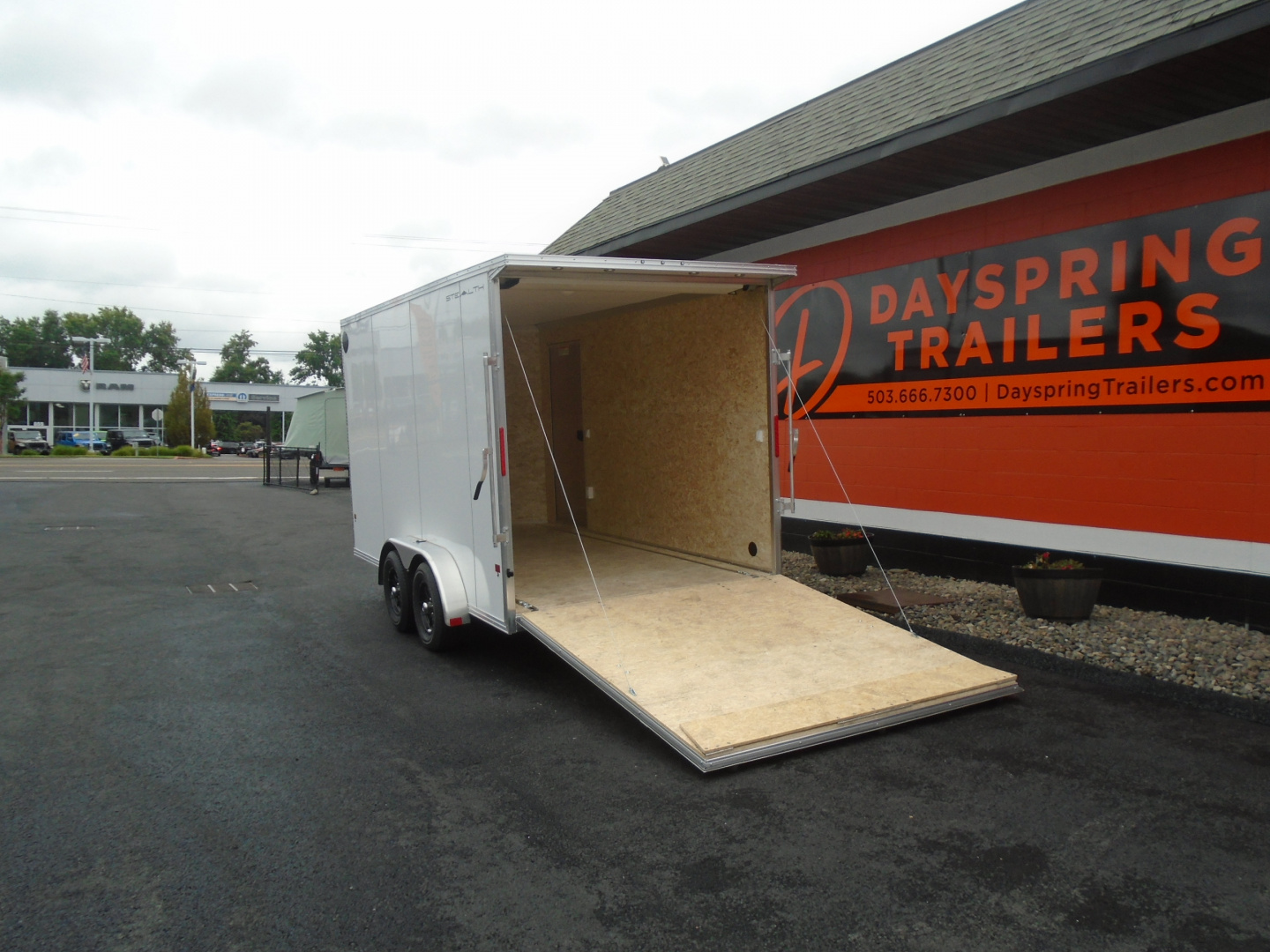 New 2026 Stealth Trailers 7.4X14 Cargo / Enclosed Trailer