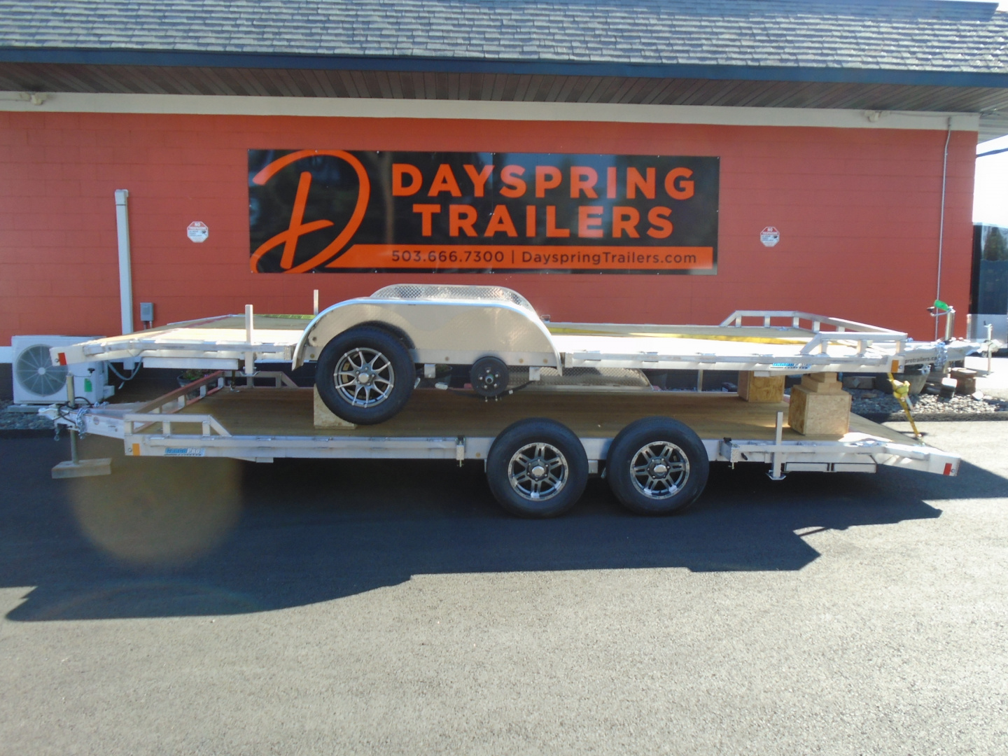 New 2026 Stealth Trailers 8.5X20 CAR HAULER Flatbed Trailer