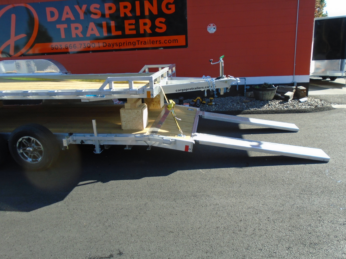 New 2026 Stealth Trailers 8.5X20 CAR HAULER Flatbed Trailer