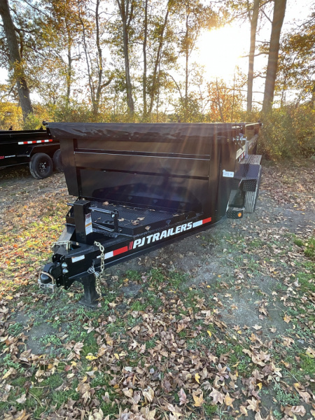 New 2026 PJ Trailers 23728 DM 16’ 3' side Dump Trailer
