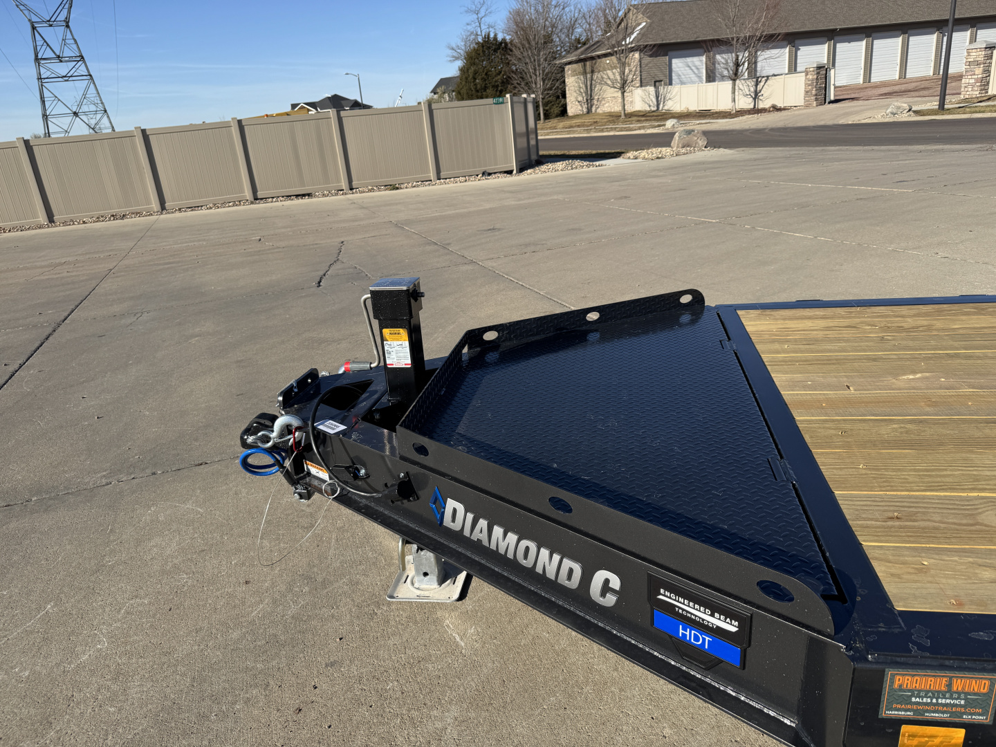 New 2026 Diamond C Trailers HDT208-24 Tilt Trailer