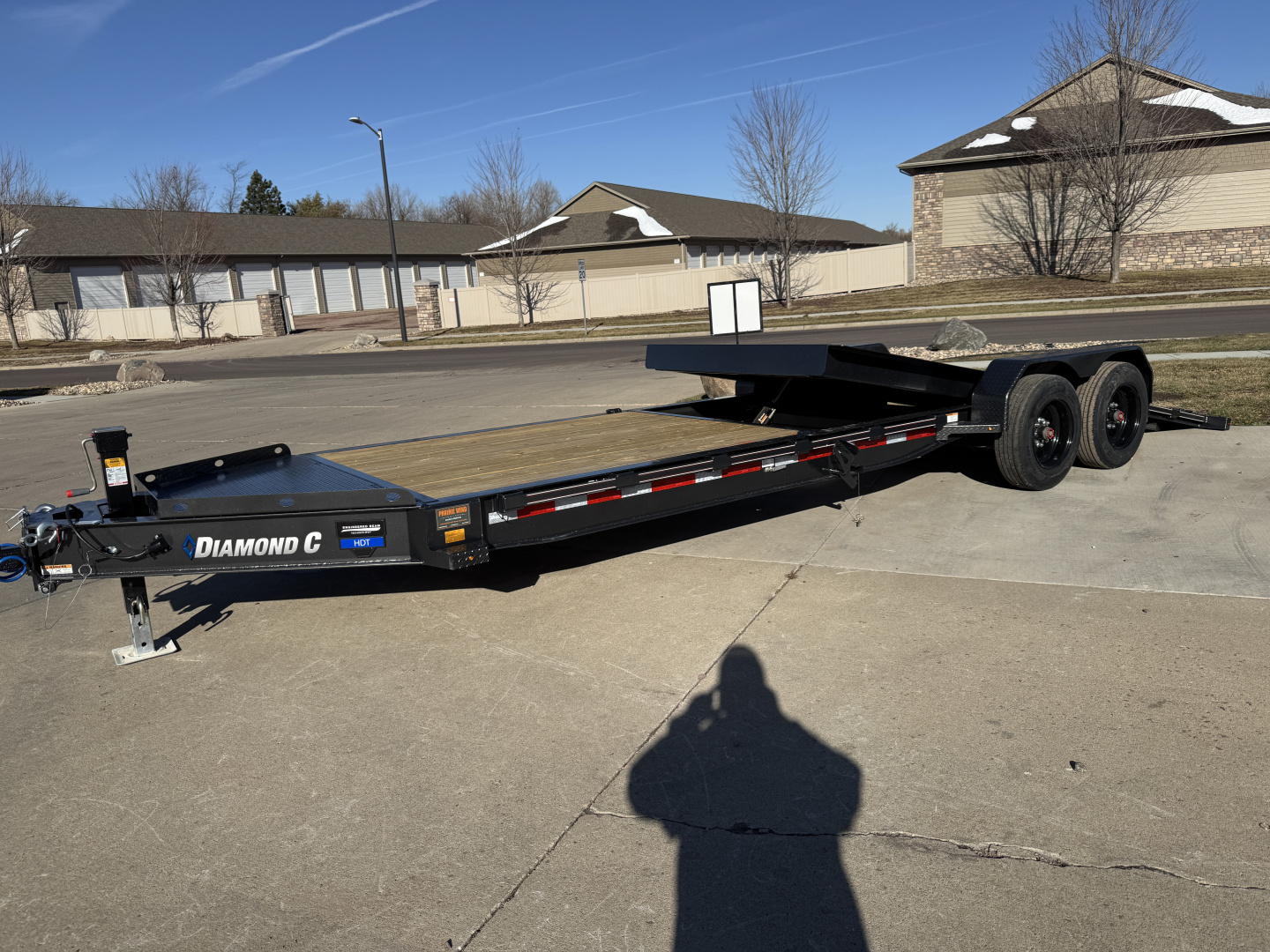 New 2026 Diamond C Trailers HDT208-24 Tilt Trailer