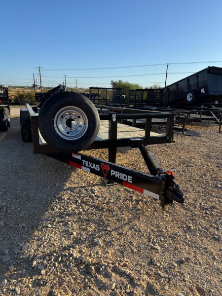 New 2026 Texas Pride Trailers EQ72016KBP-0548 Equipment Trailer