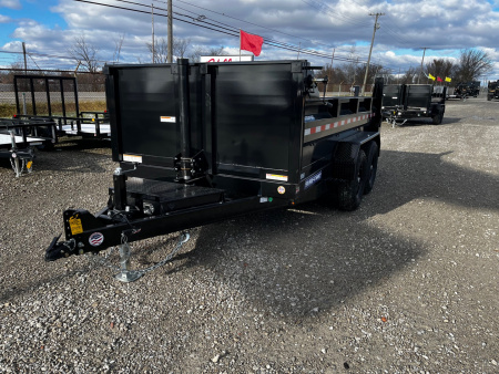 New 2026 Sure-Trac 82 x12 12K Telescopic Dump Trailer