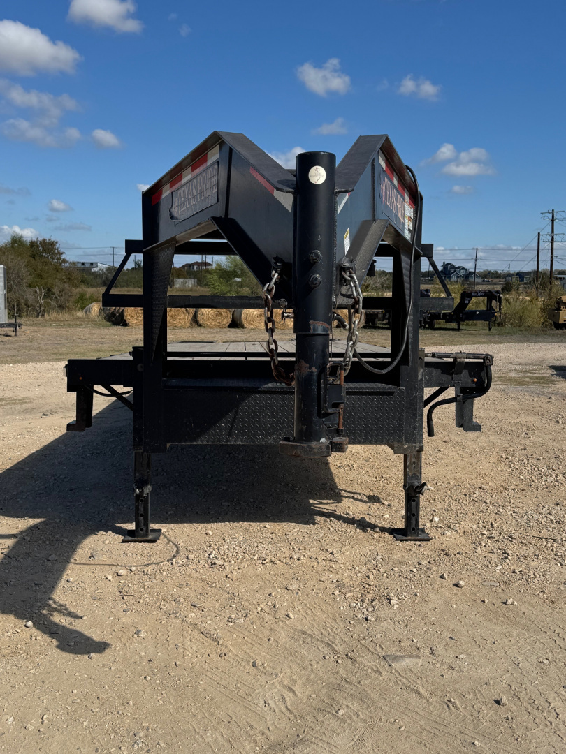 Used 2020 Texas Pride Trailers FT8201514KGN-1960 Flatbed Trailer