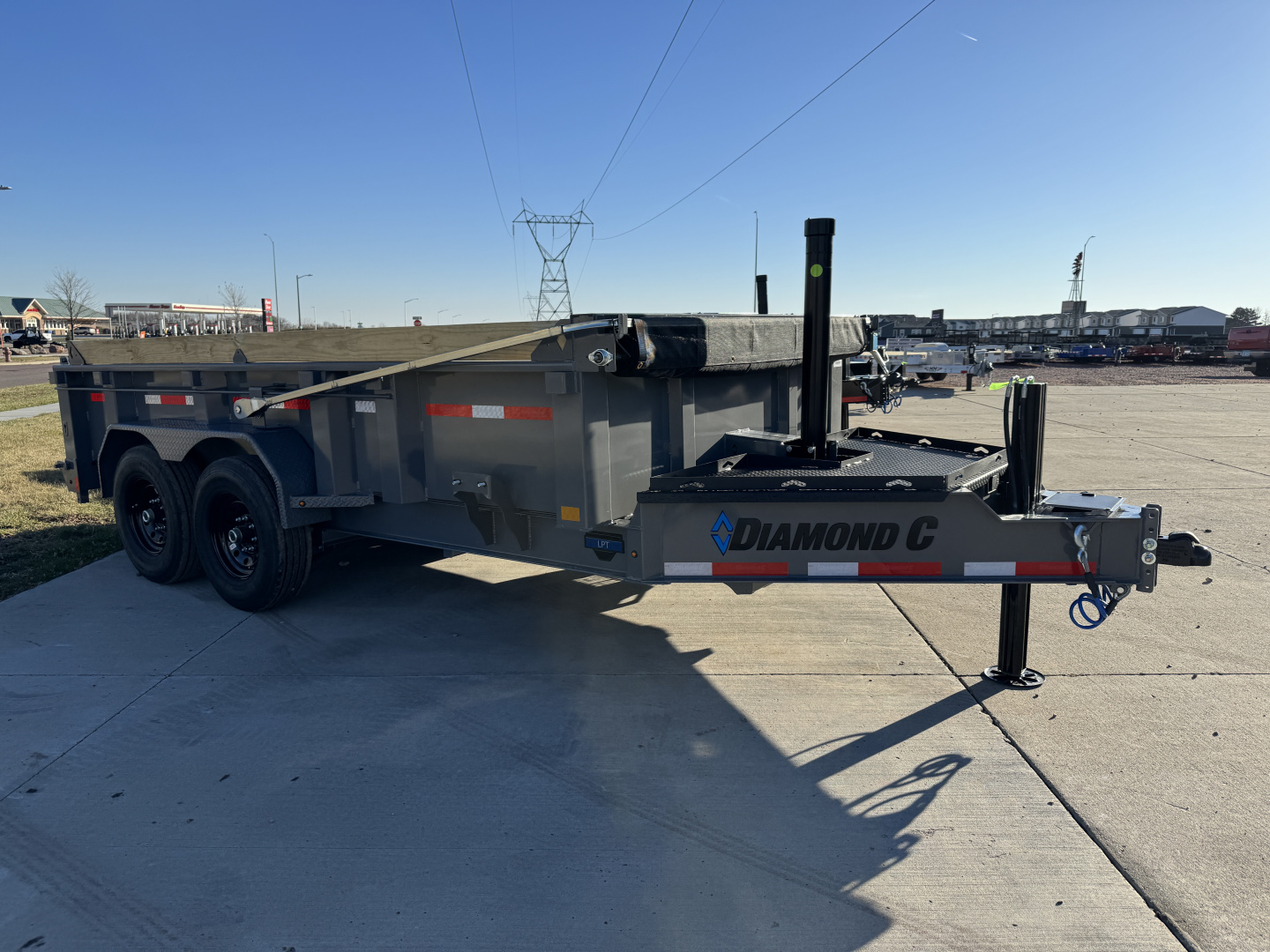 New 2026 Diamond C Trailers LPT207-14 Dump Trailer