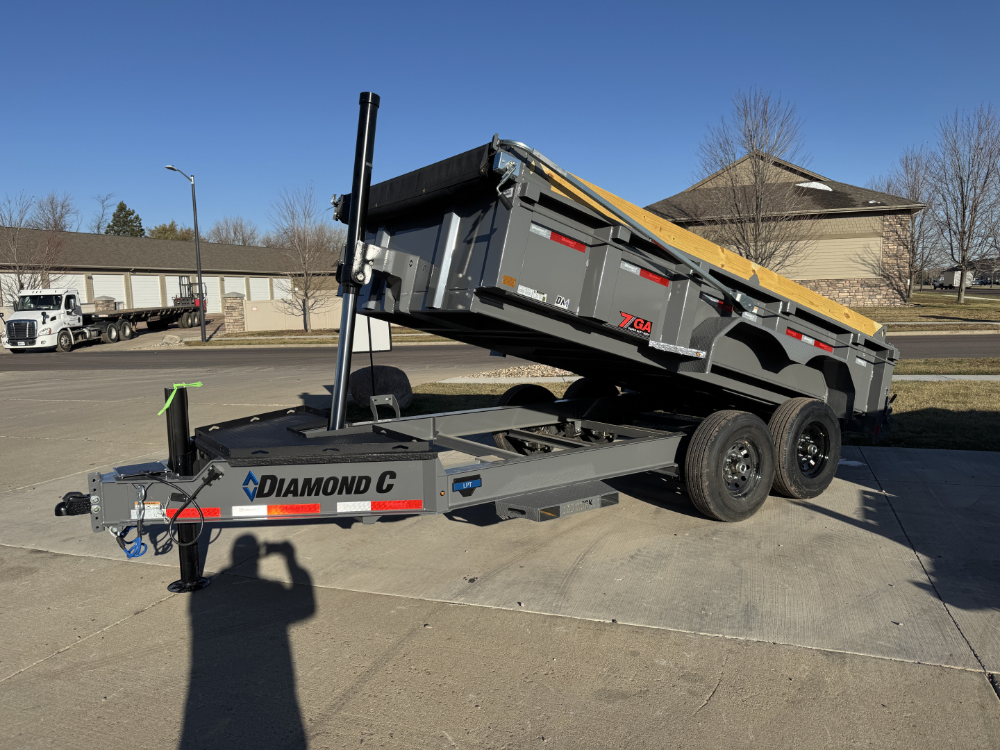 New 2026 Diamond C Trailers LPT207-14 Dump Trailer