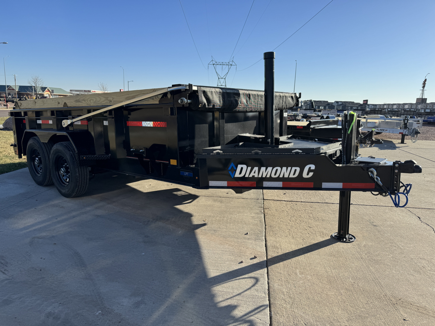 New 2026 Diamond C Trailers LPT207-14 Dump Trailer