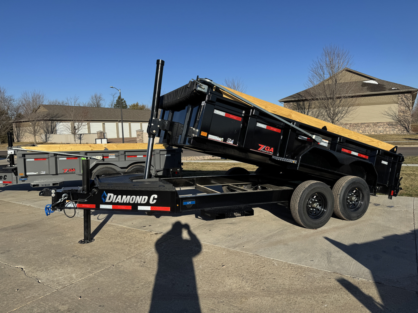New 2026 Diamond C Trailers LPT207-14 Dump Trailer