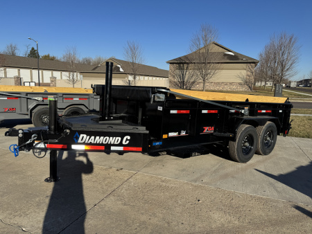 New 2026 Diamond C Trailers LPT207-14 Dump Trailer