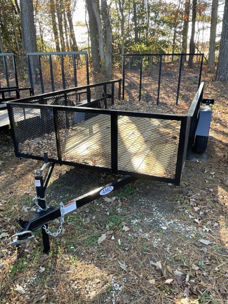 New 2026 AMO 23791 76”x12’ mesh Utility Trailer