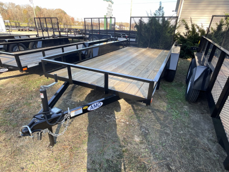 New 2026 AMO 23789 76”x14’ 7k Utility Trailer