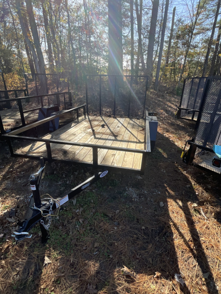 New 2026 AMO 23696 76”x10’ Utility Trailer