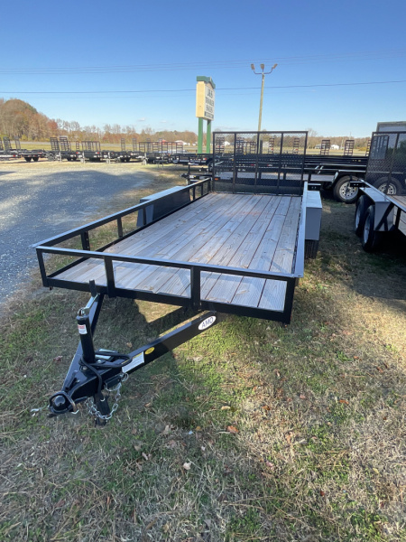 New 2026 AMO 23540 76”x16’ Utility Trailer
