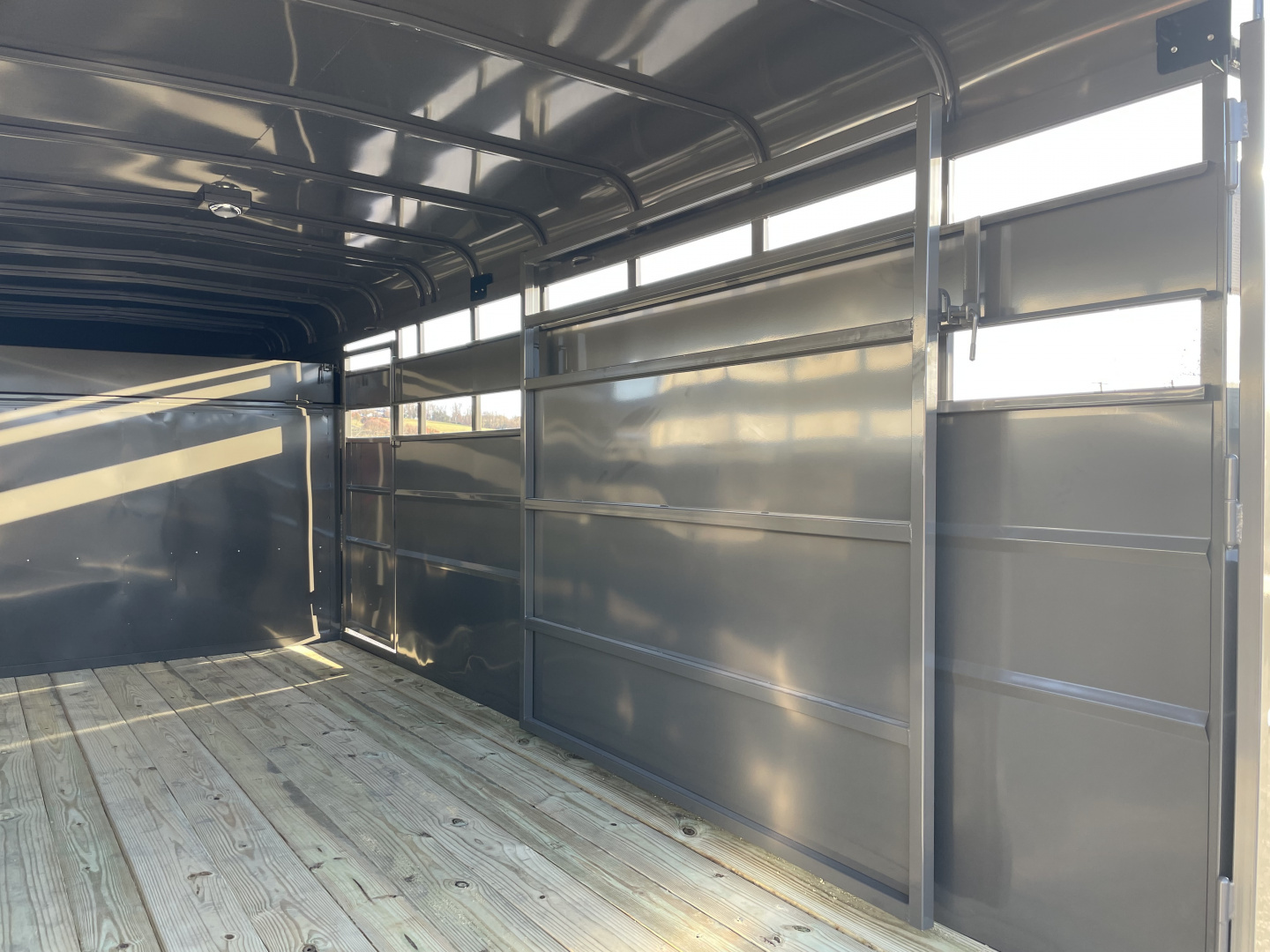 New 2026 Valley 6'8"X16'X6'6" Gooseneck Steel Stock Trailer