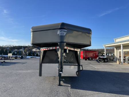 New 2026 Valley 6'8"X16'X6'6" Gooseneck Steel Stock Trailer