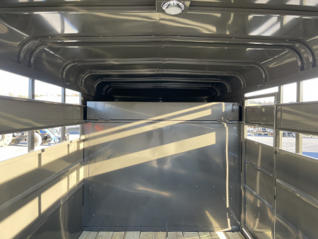 New 2026 Valley 6'8"X16'X6'6" Gooseneck Steel Stock Trailer