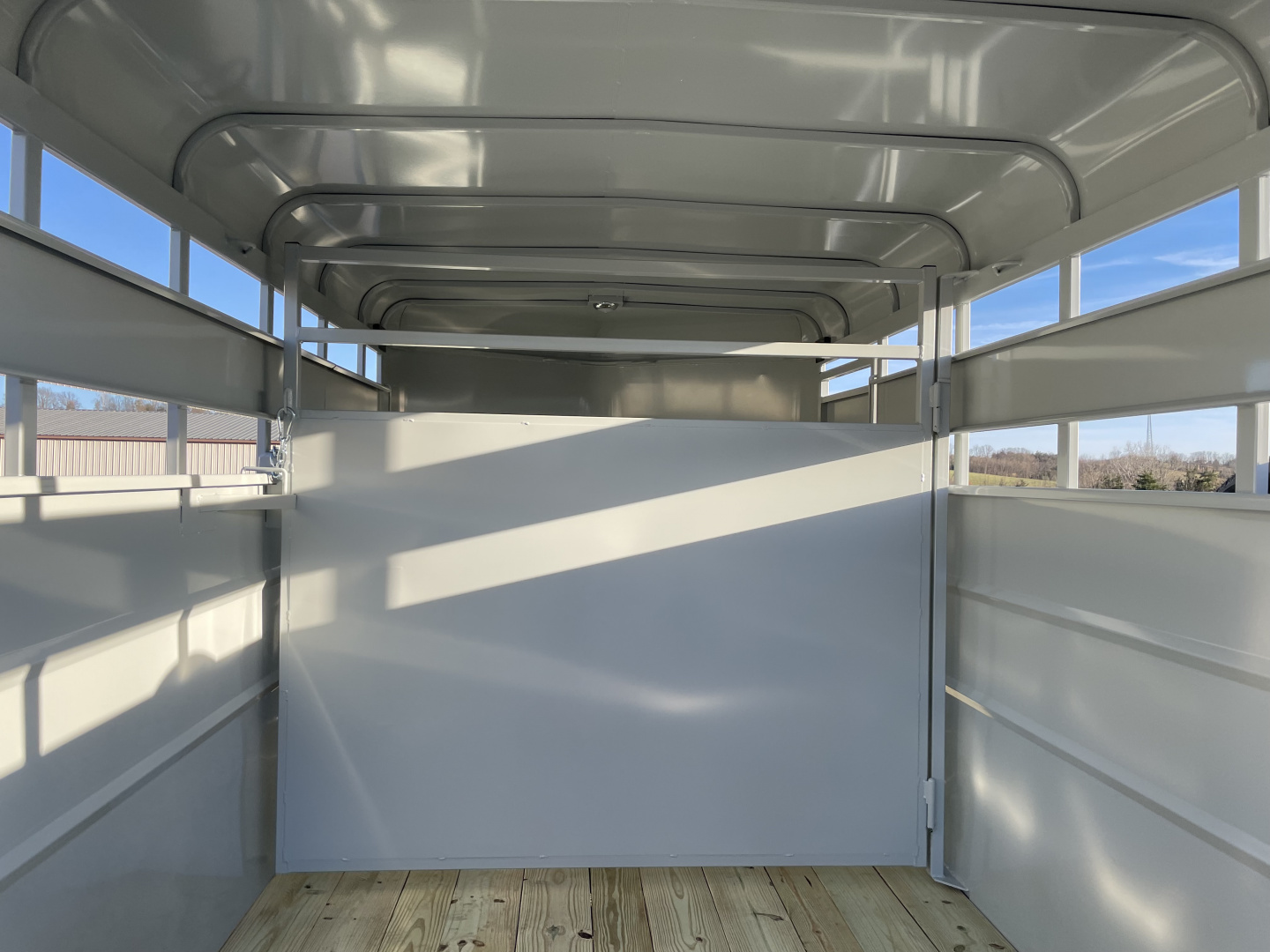 New 2026 Valley 6'8"X16'X6'6" Steel Stock Trailer