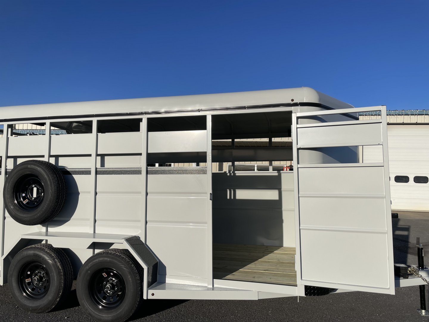 New 2026 Valley 6'8"X16'X6'6" Steel Stock Trailer