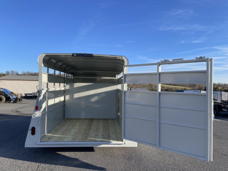 New 2026 Valley 6'8"X16'X6'6" Steel Stock Trailer