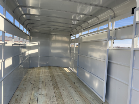 New 2026 Valley 6'8"X16'X6'6" Steel Stock Trailer