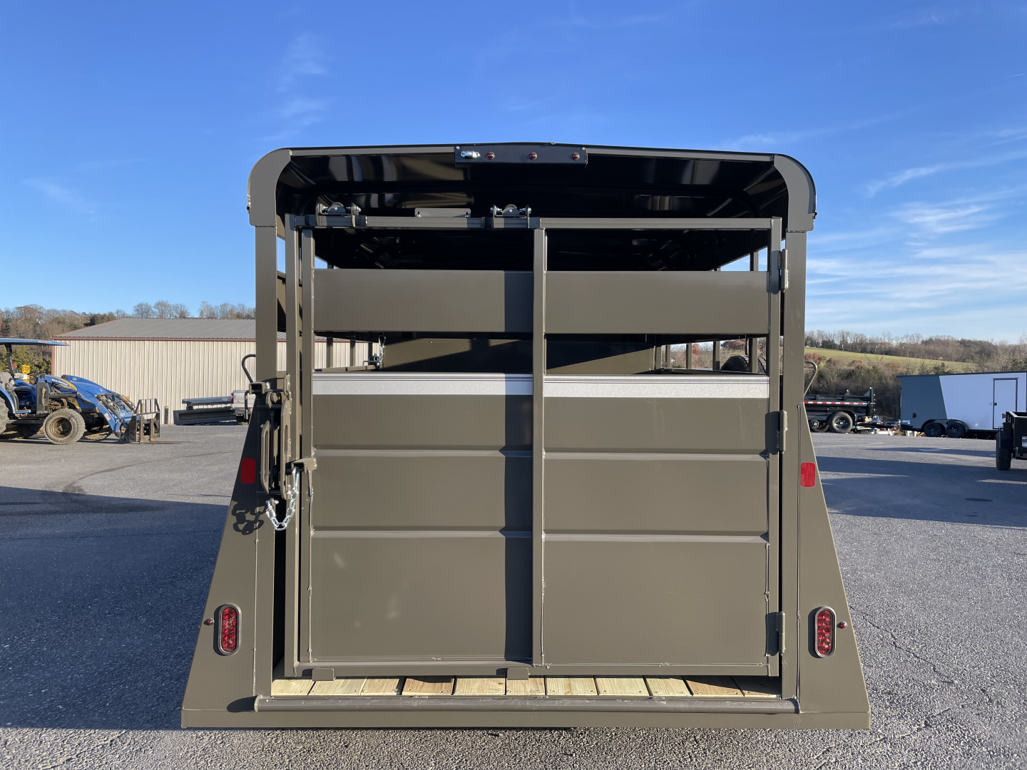 New 2026 Valley 6'8"X16'X6'6" Steel Stock Trailer