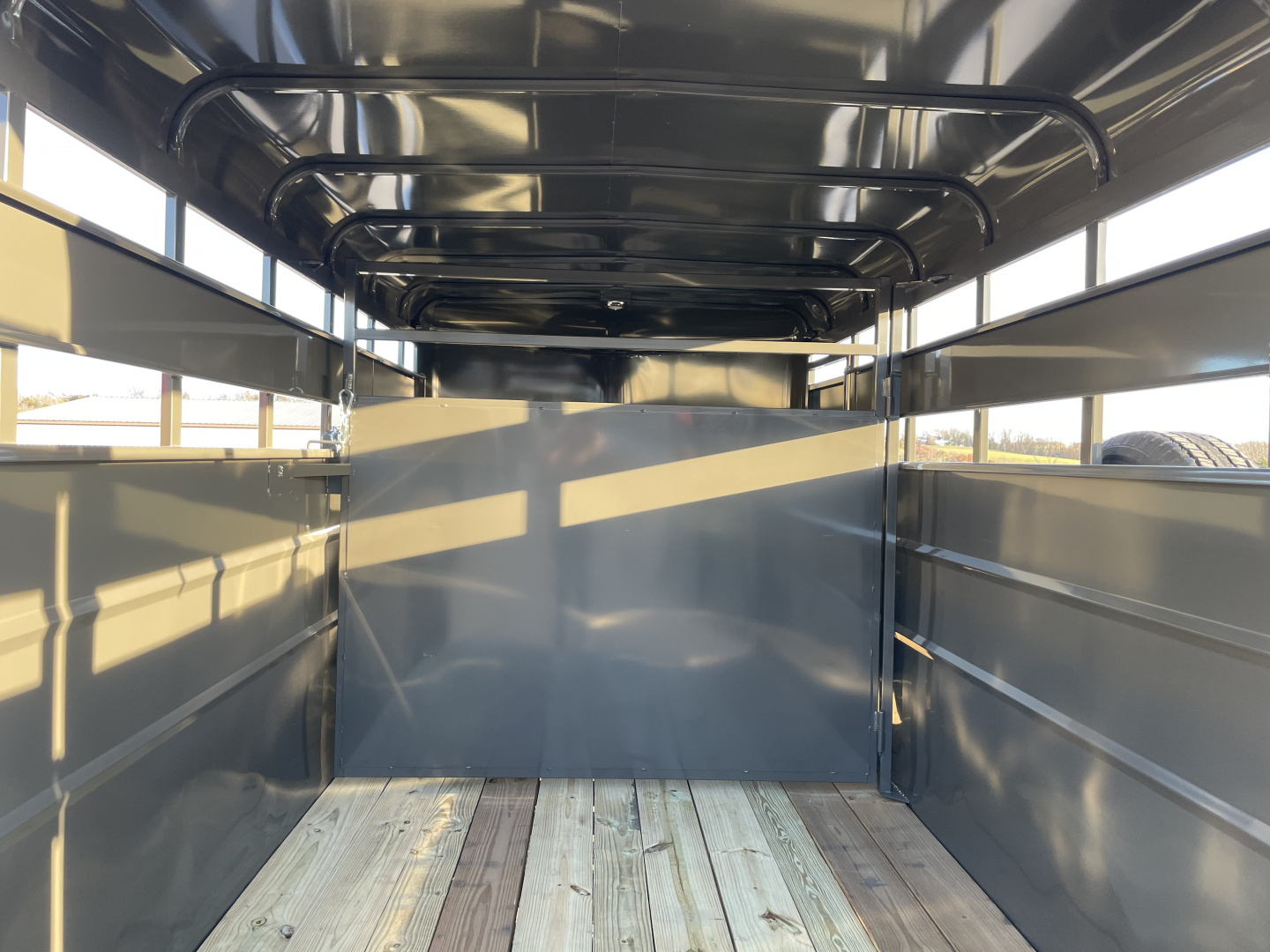 New 2026 Valley 6'8"X16'X6'6" Steel Stock Trailer