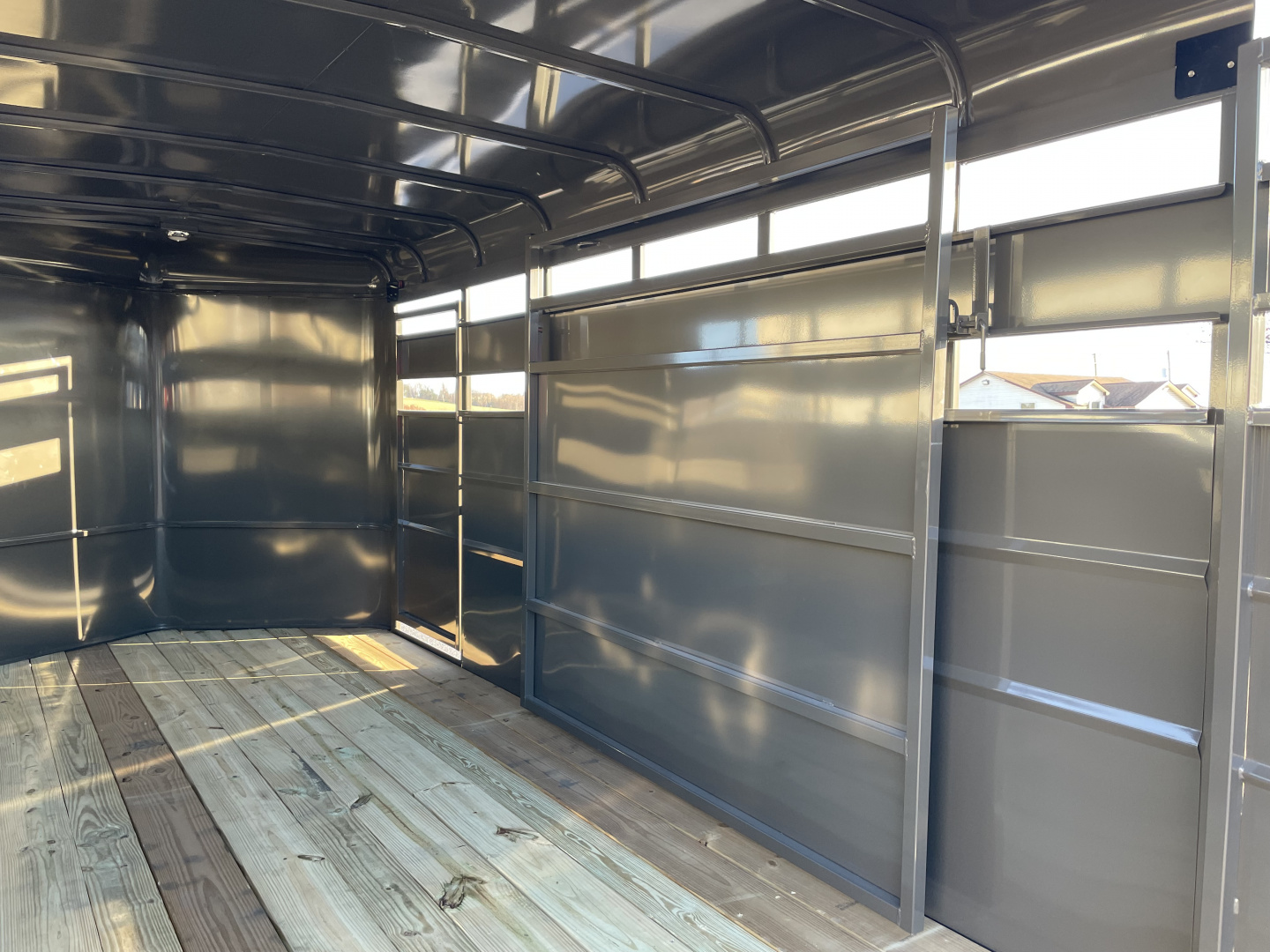 New 2026 Valley 6'8"X16'X6'6" Steel Stock Trailer