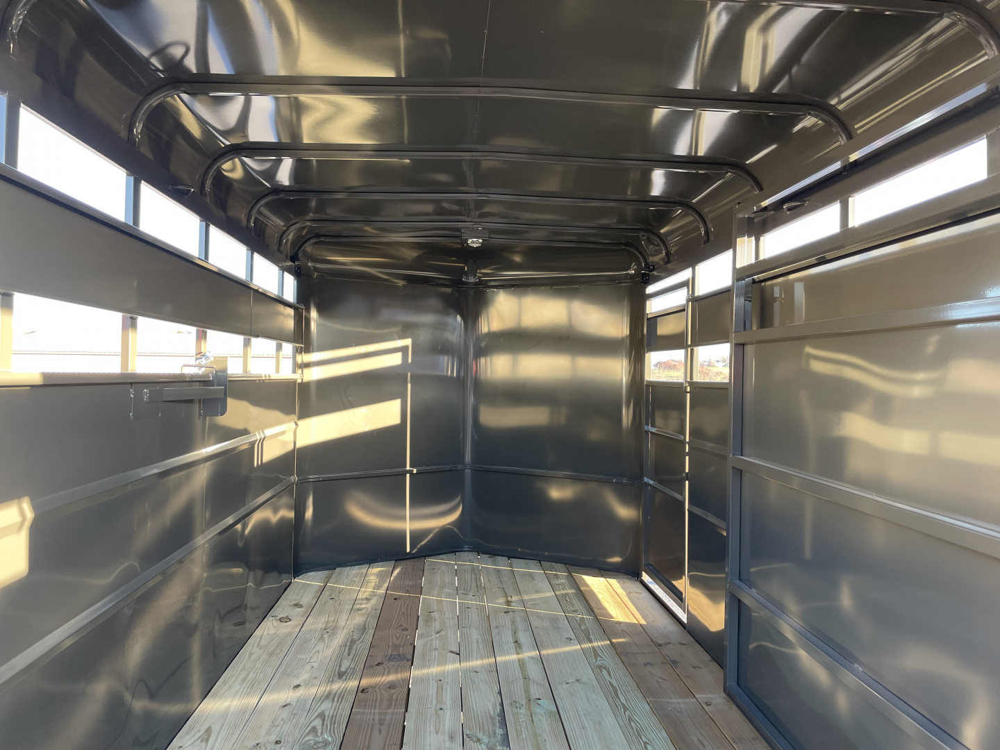 New 2026 Valley 6'8"X16'X6'6" Steel Stock Trailer