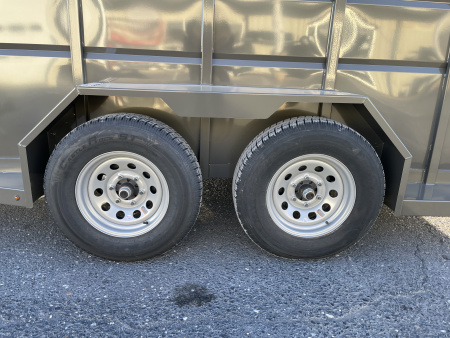 New 2026 Valley 6'8"X16'X6'6" Steel Stock Trailer