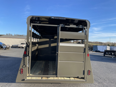 New 2026 Valley 6'8"X16'X6'6" Steel Stock Trailer