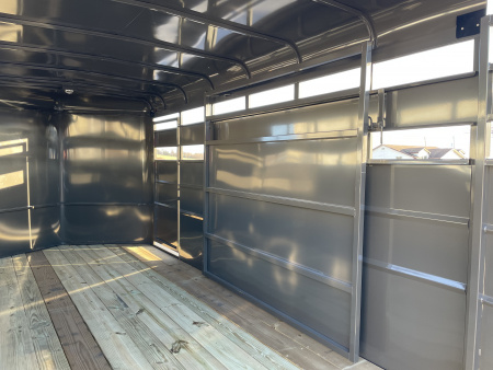 New 2026 Valley 6'8"X16'X6'6" Steel Stock Trailer