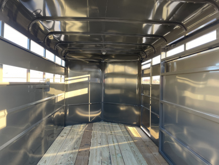 New 2026 Valley 6'8"X16'X6'6" Steel Stock Trailer