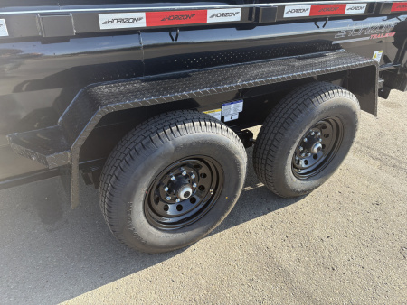 New 2026 Horizon Trailers EZ7 83''X14' DUMP BOX W/19''HIGH SIDES 14000 GVWR Dump Trailer