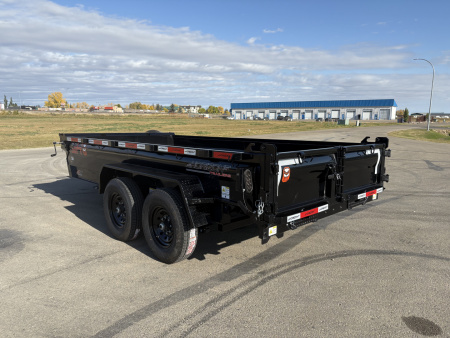 New 2026 Horizon Trailers EZ7 83''X14' DUMP BOX W/19''HIGH SIDES 14000 GVWR Dump Trailer