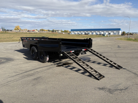 New 2026 Horizon Trailers EZ7 83''X14' DUMP BOX W/19''HIGH SIDES 14000 GVWR Dump Trailer