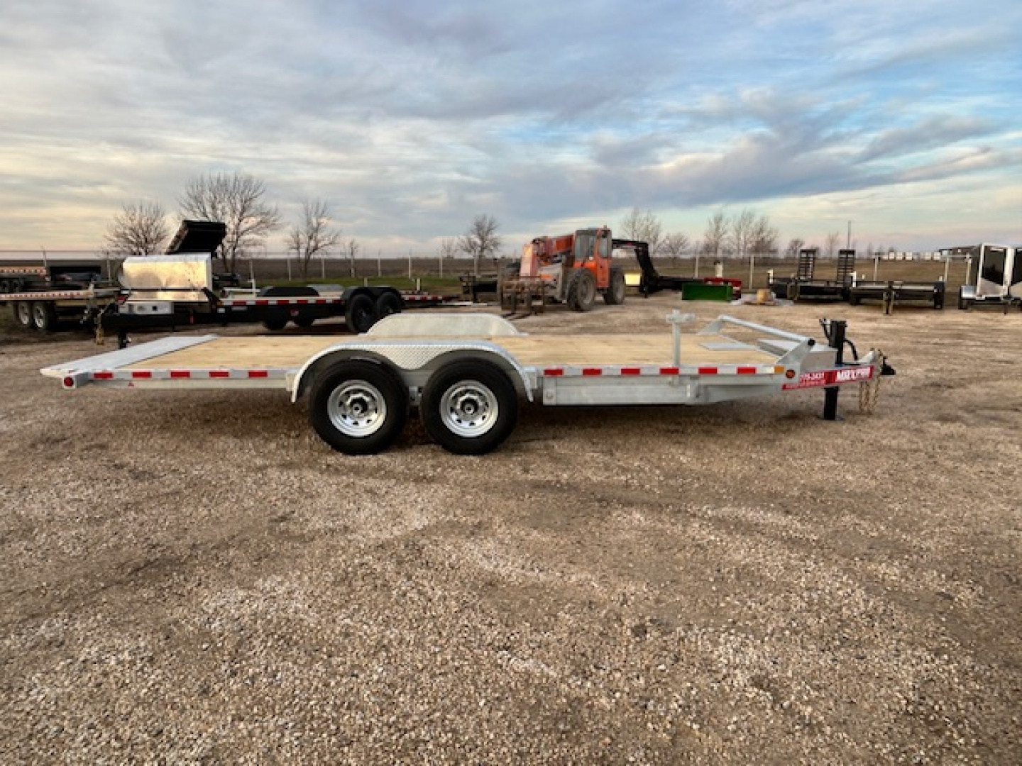 New 2026 Canada Trailers 20ft Galvanized Tilt Trailer GVWR: 15,120 LBS