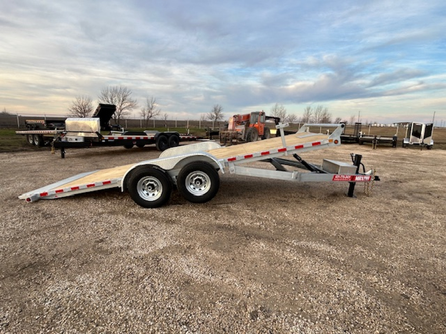 New 2026 Canada Trailers 20ft Galvanized Tilt Trailer GVWR: 15,120 LBS