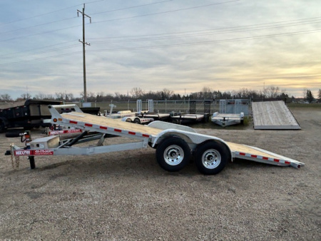 New 2026 Canada Trailers 20ft Galvanized Tilt Trailer GVWR: 15,120 LBS