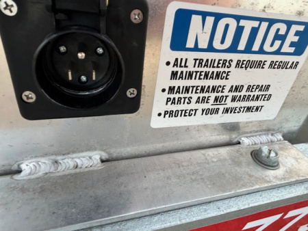 New 2026 Canada Trailers 20ft Galvanized Tilt Trailer GVWR: 15,120 LBS