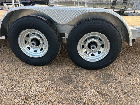 New 2026 Canada Trailers 20ft Galvanized Tilt Trailer GVWR: 15,120 LBS