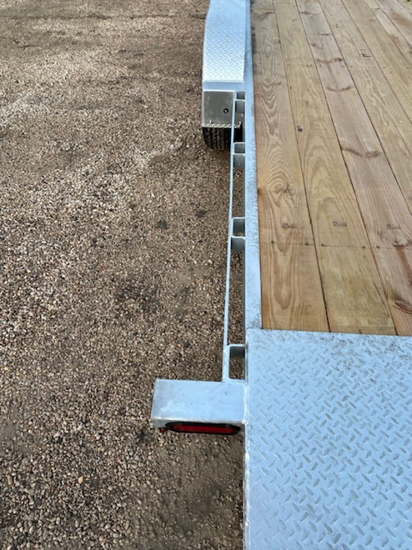 New 2026 Canada Trailers 20 ft Galvanized Tilt Trailer GVWR: 9,900 LBS