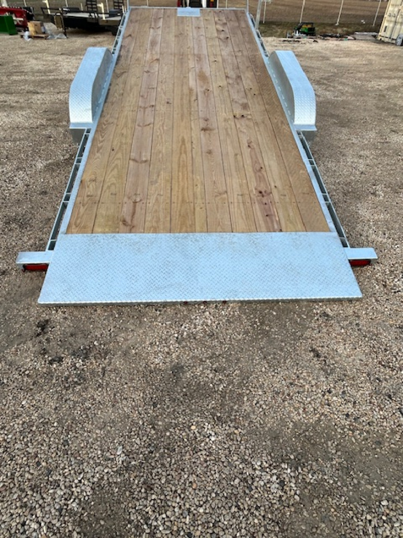 New 2026 Canada Trailers 20 ft Galvanized Tilt Trailer GVWR: 9,900 LBS
