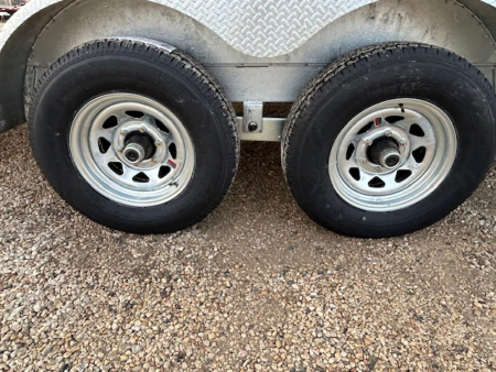 New 2026 Canada Trailers 20 ft Galvanized Tilt Trailer GVWR: 9,900 LBS