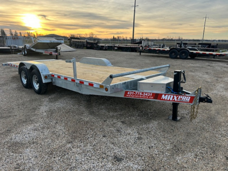 New 2026 Canada Trailers 20 ft Galvanized Tilt Trailer GVWR: 9,900 LBS